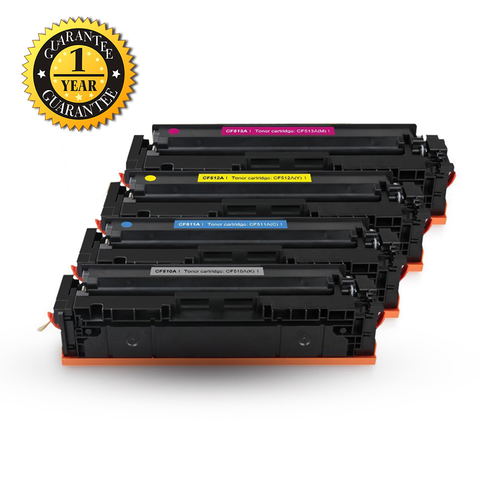 4PK CF510A Toner Set For HP 204A Color Laserjet Pro MFP M181fw M180nw M154nw