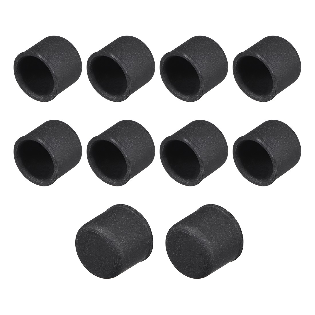 Silicone RCA Port Anti-Dust Stopper Cap Cover Black 10pcs