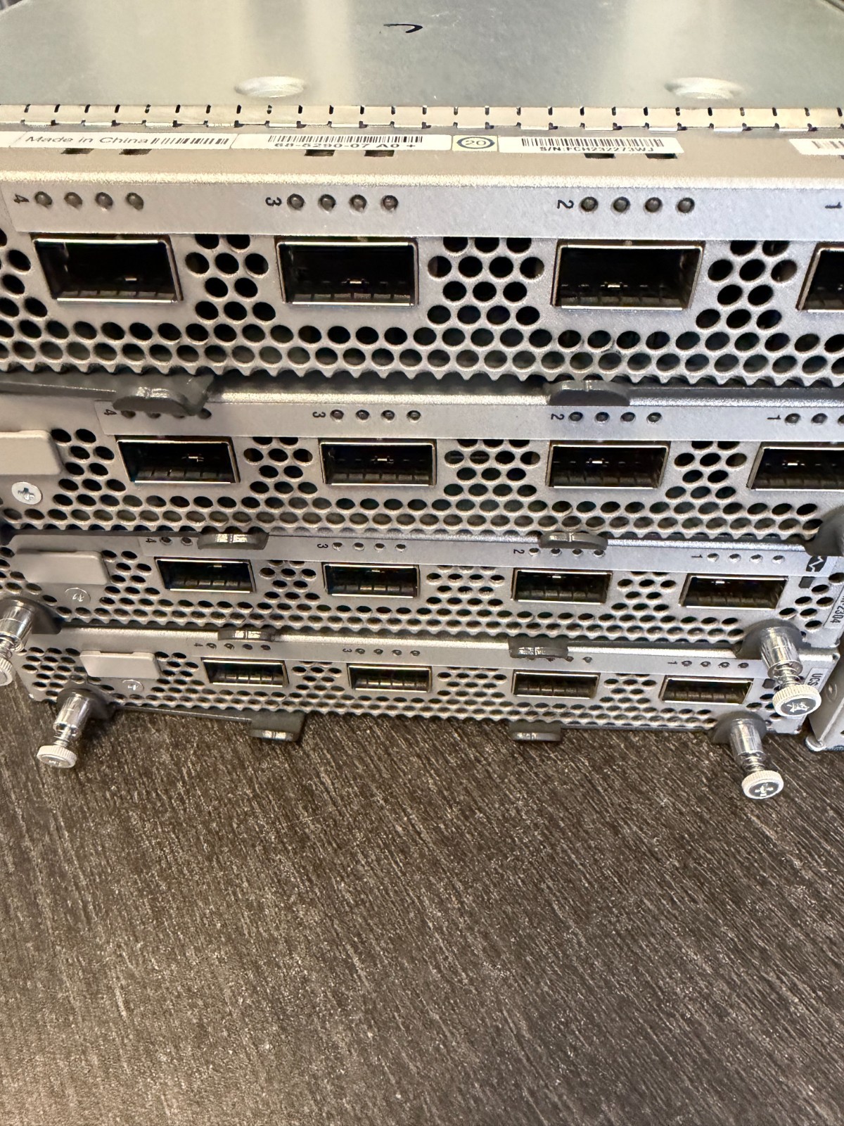 2x Cisco UCS-IOM-2304 UCS 2304XP I/O Module (40Gb Ports)