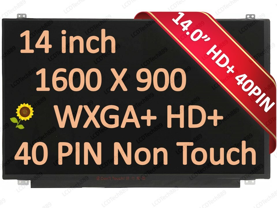 ALIENWARE M14 LAPTOP LED LCD Screen 40 PIN B140RTN02.1 TYPE 14.0 WXGA++