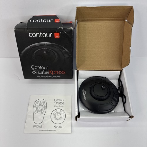 Contour Shuttle Xpress USB Multimedia Controller For Editors 5 Buttons Jog
