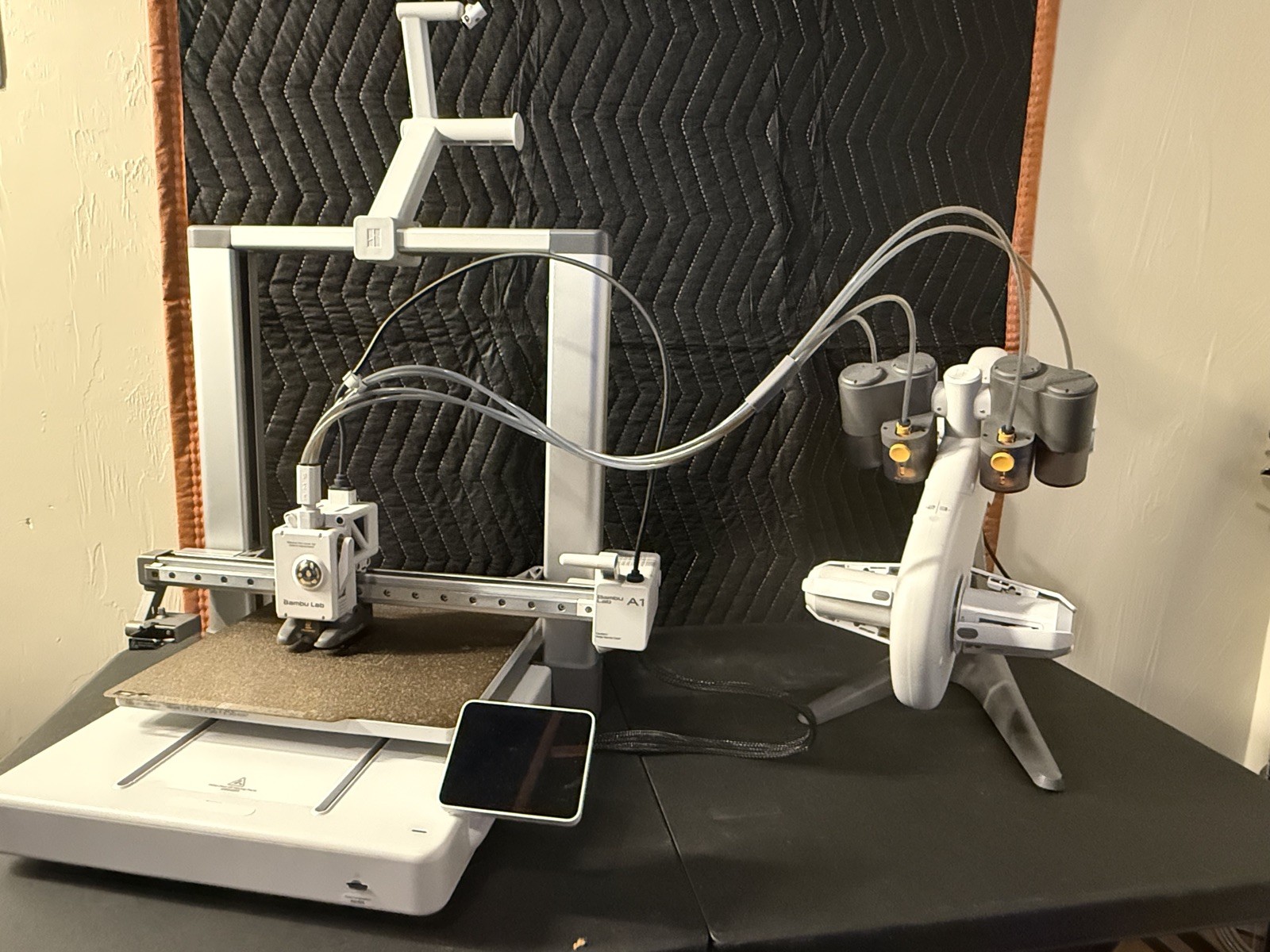 Bambu Lab A1 Combo 3D Printer AMS Multi-Color Printing  | Tested | + Accessories