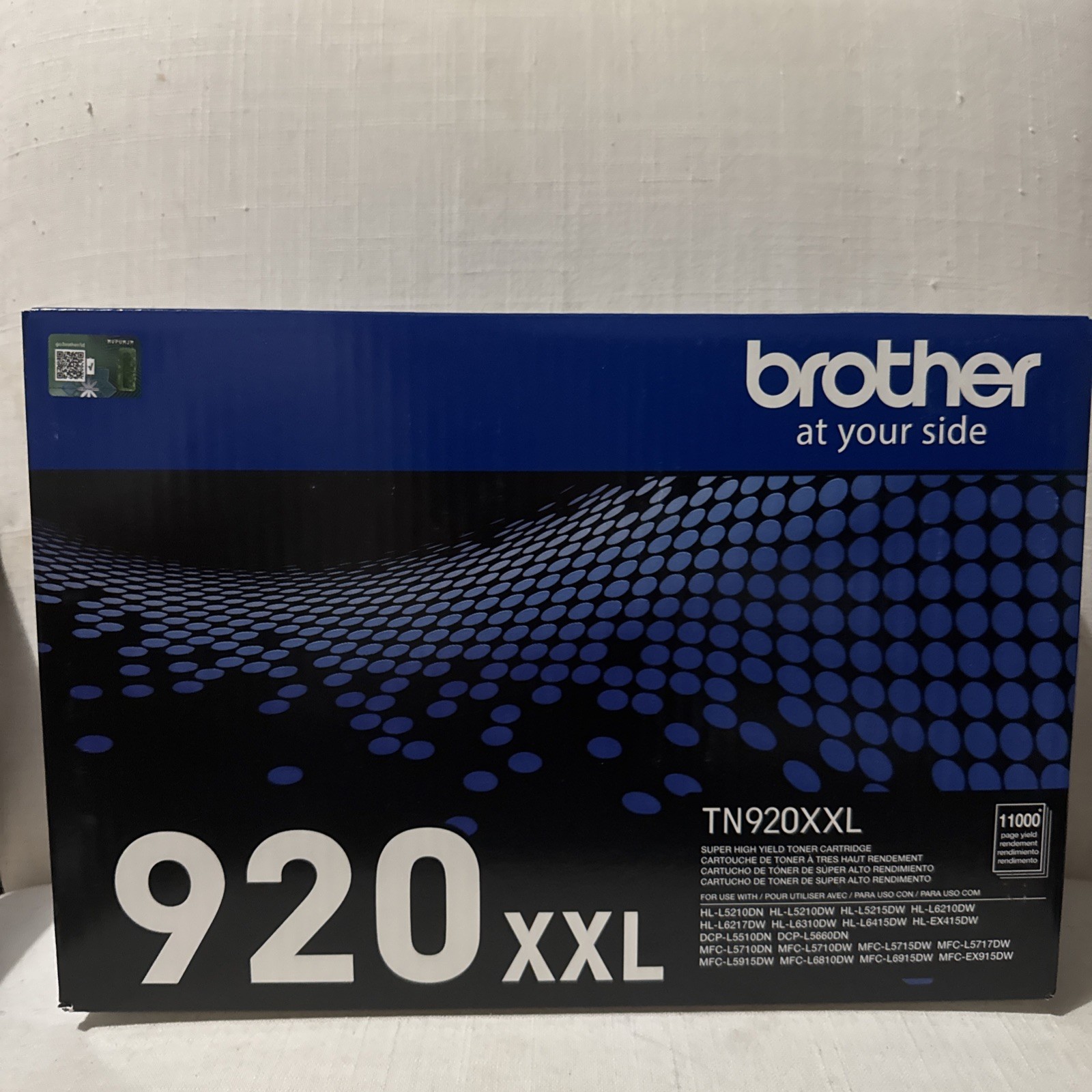 Brother Genuine TN920XXL Super High-yield Toner Cartridge