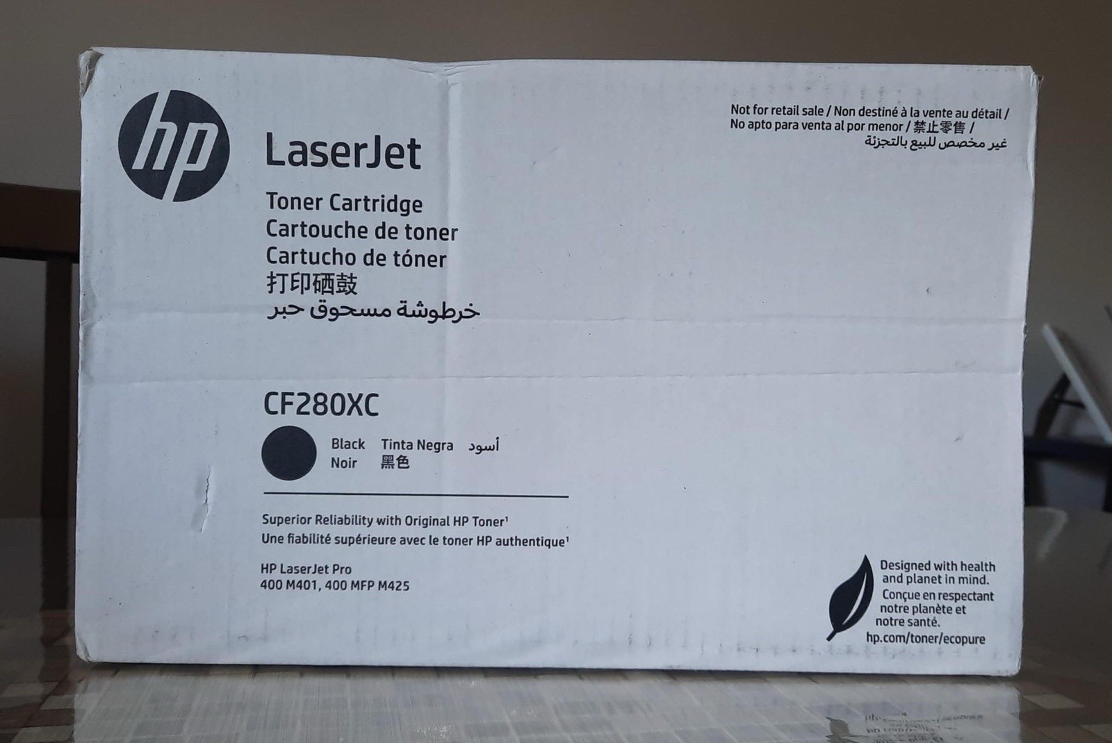 HP 80X High Yield Black Original LaserJet Toner Cartridge, ~6,900 pages, CF280XC
