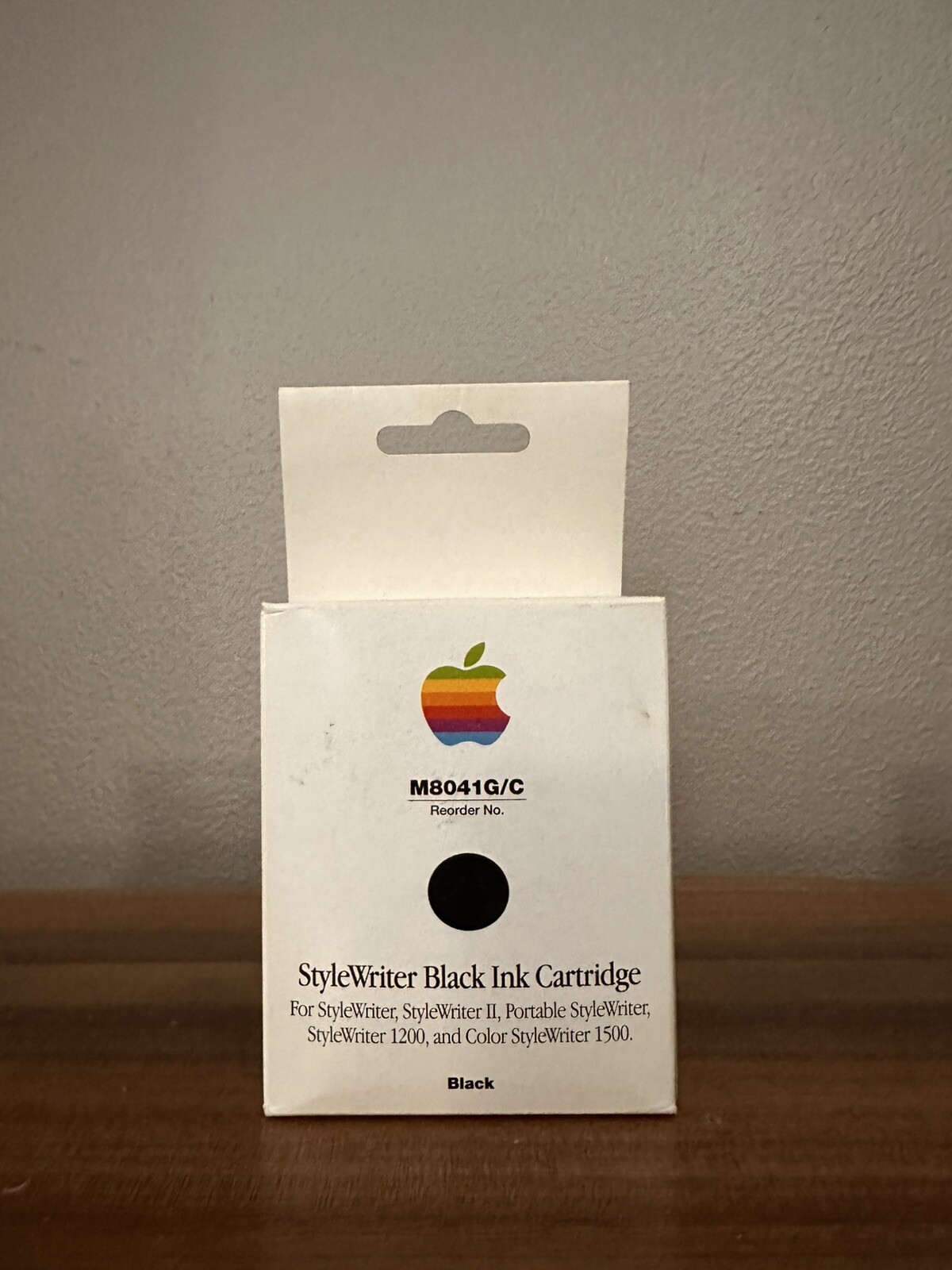 Apple M8041G/C StyleWriter 1500 Black Ink Cartridge Genuine & Sealed