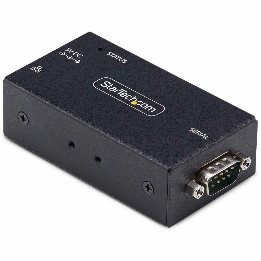 StarTech 1-Port Serial to Ethernet Adapter, IP Serial Device Server For RS232