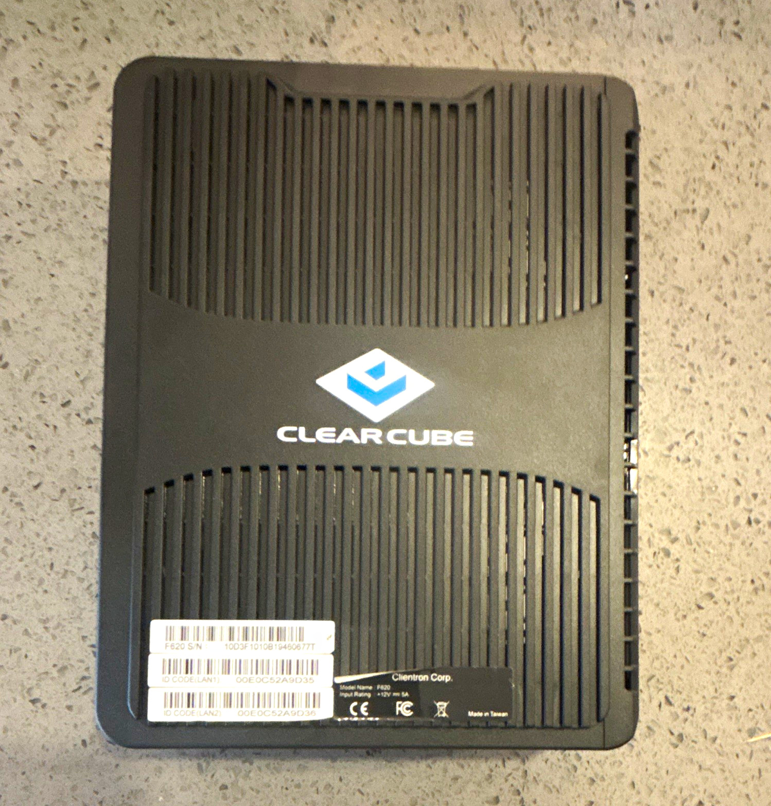 ClearCube F620 Thin Client AMD RX-216GD Dual-Core 1.6GHz Ethernet