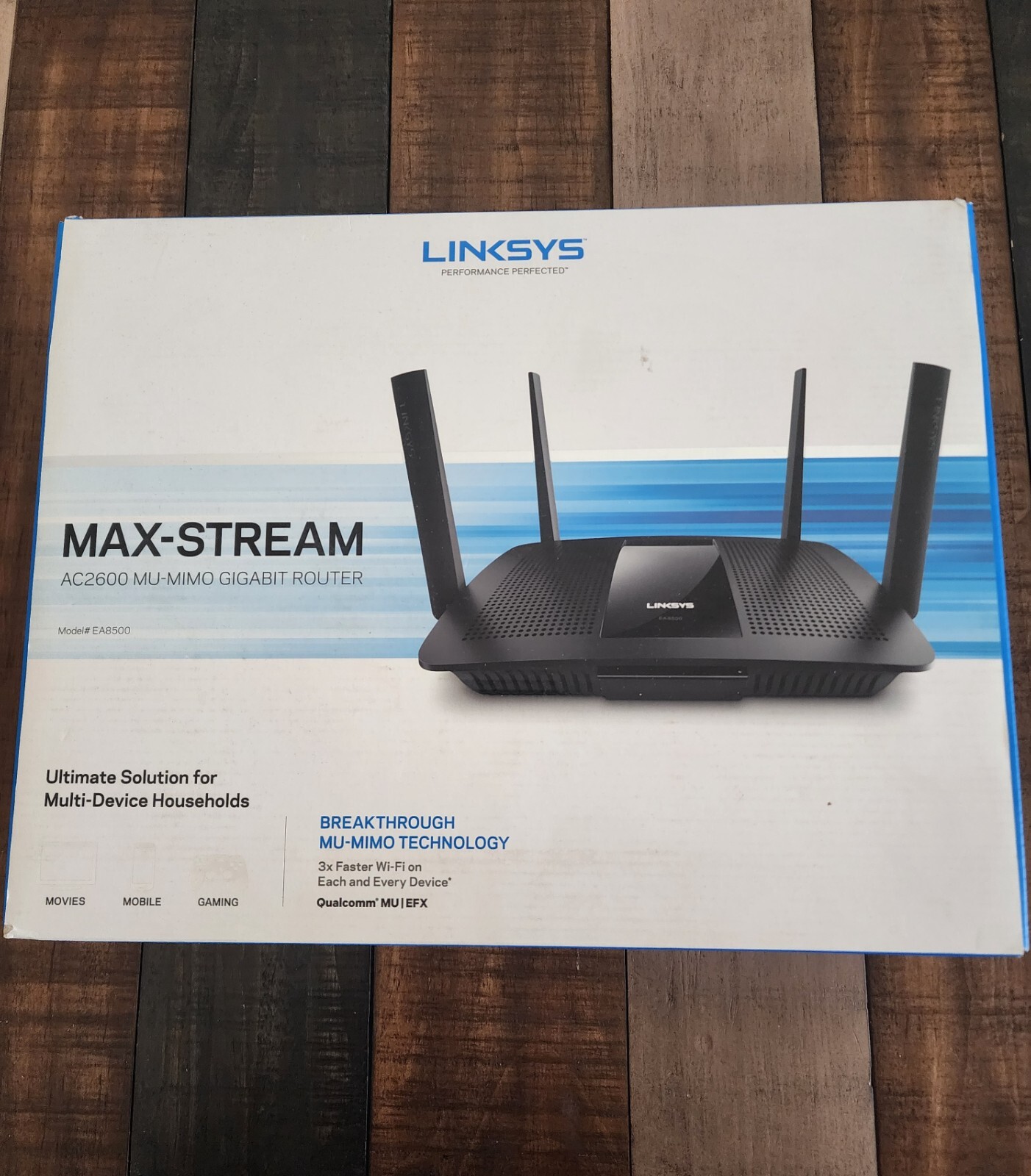 ***Linksys LNIB 2.53 Gbps 4-Port Gigabit Wireless Router - EA8500***