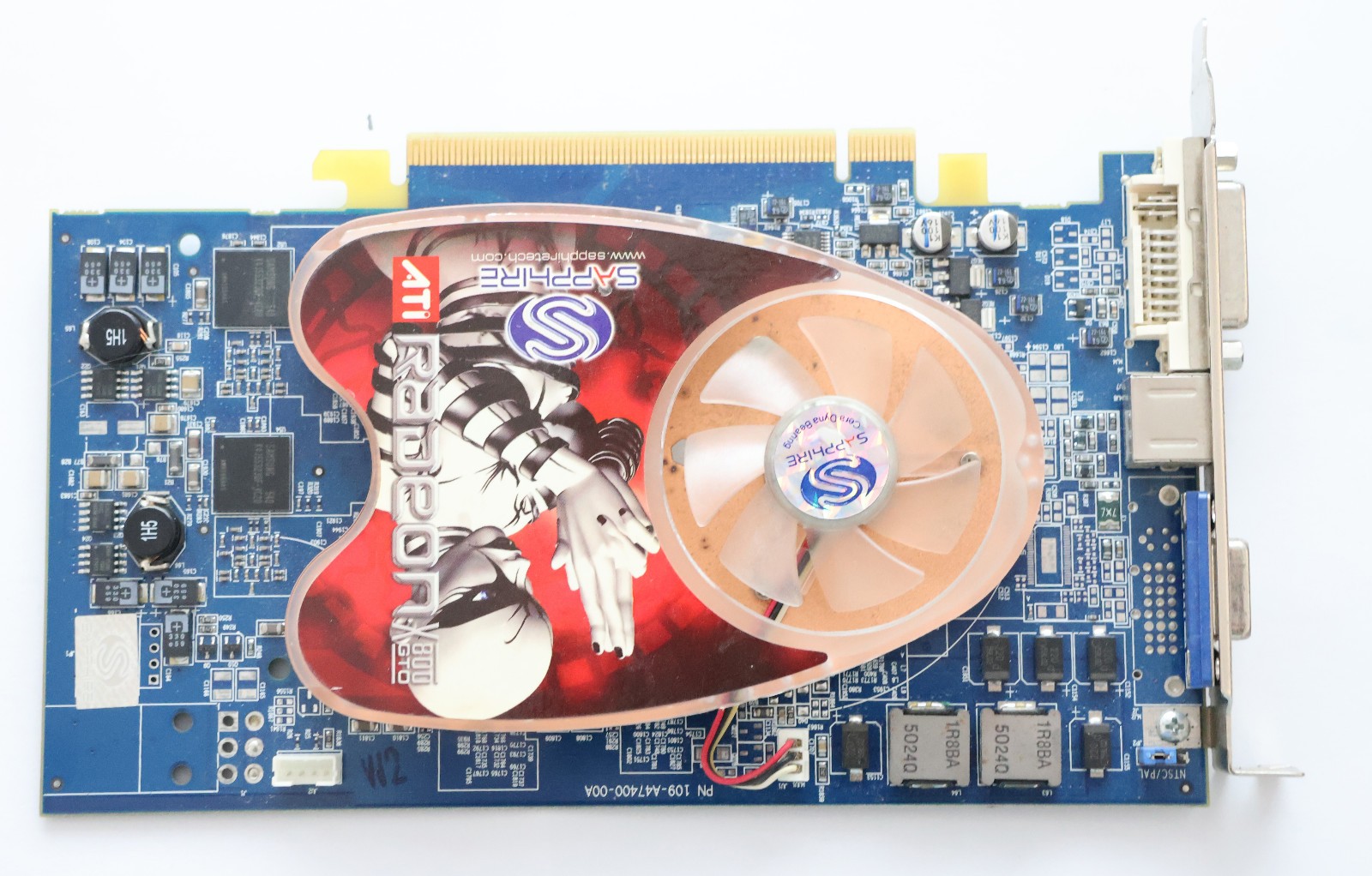 Sapphire 256MB ATi Radeon X800 Pro DVI / Video / VGA AGP Graphics Video Card