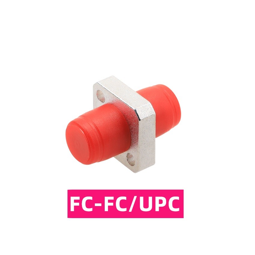 6Pcs SC to FC/ST/LC Fiber Coupler Flange Fiber Optical Adapter Connector SC-SC