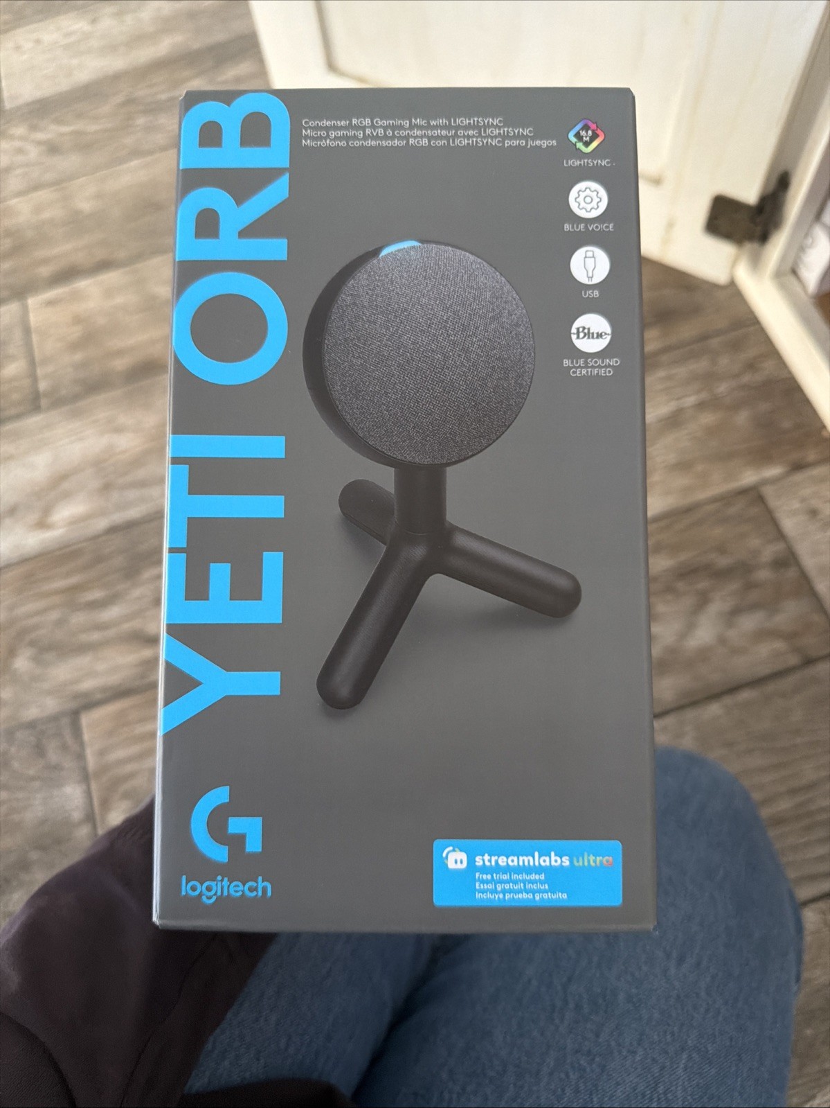 Logitech G Yeti Orb RGB Gaming USB Microphone w/ LIGHTSYNC (Brand New)