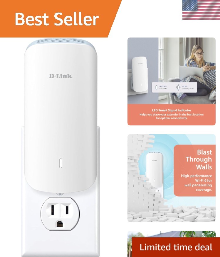 AX3000 WiFi 6 Internet Signal Booster - Power Your Home Network Effortlessly