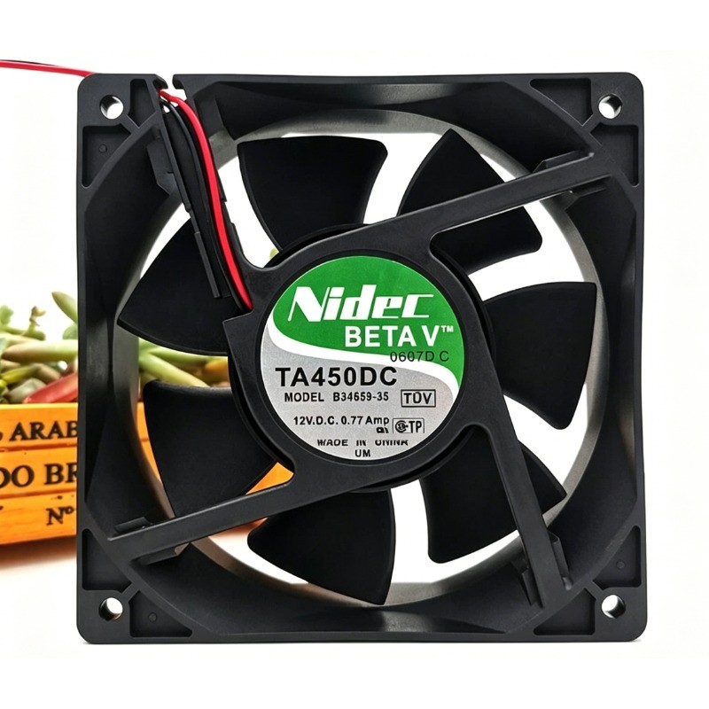 Nidec BETAV TA450DC B34659-35 RAD 12V 0.77A 12cm Cooling Fan