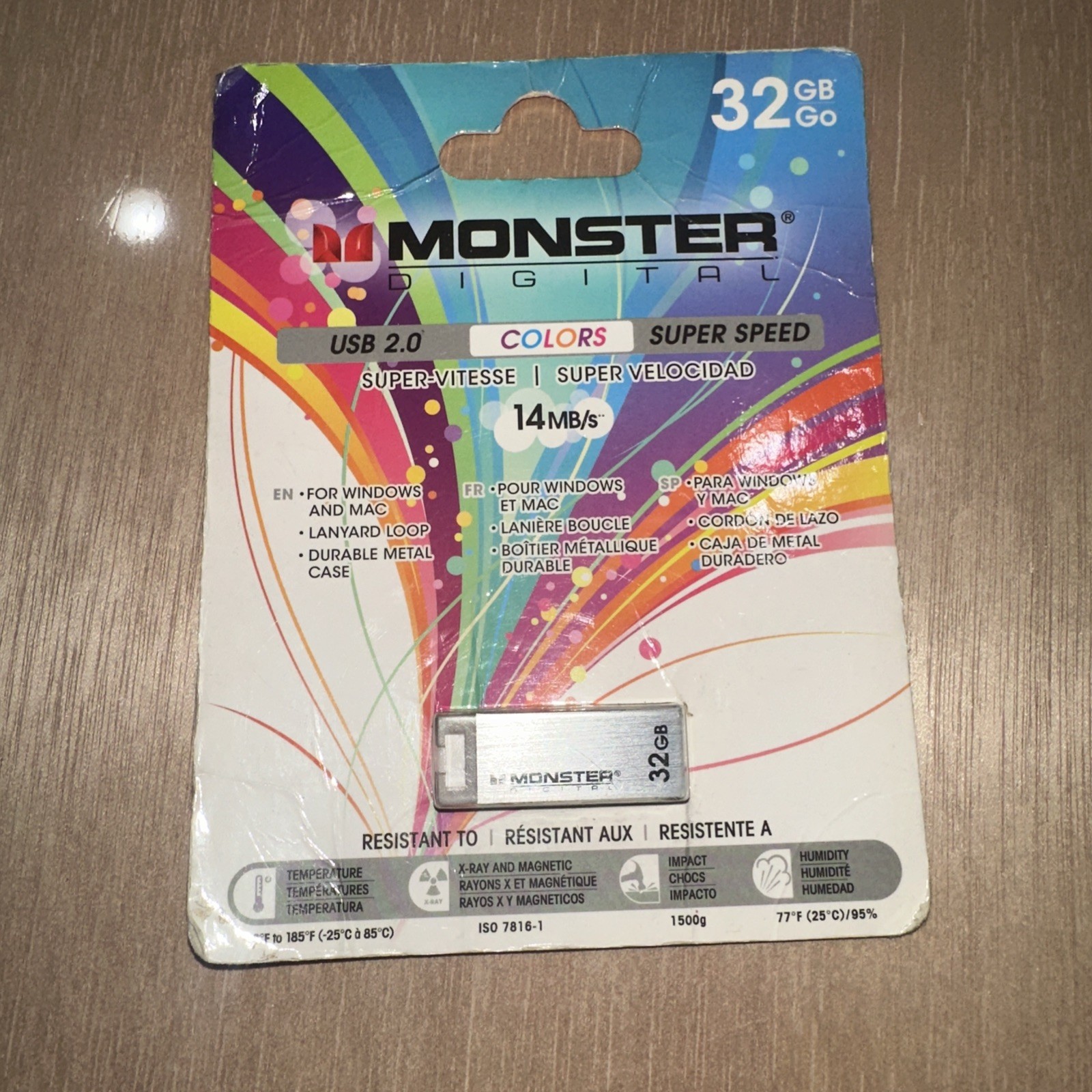 Monster Digital 32GB USB Flash Drive Colors - NEW “FREESHIP ⭐️
