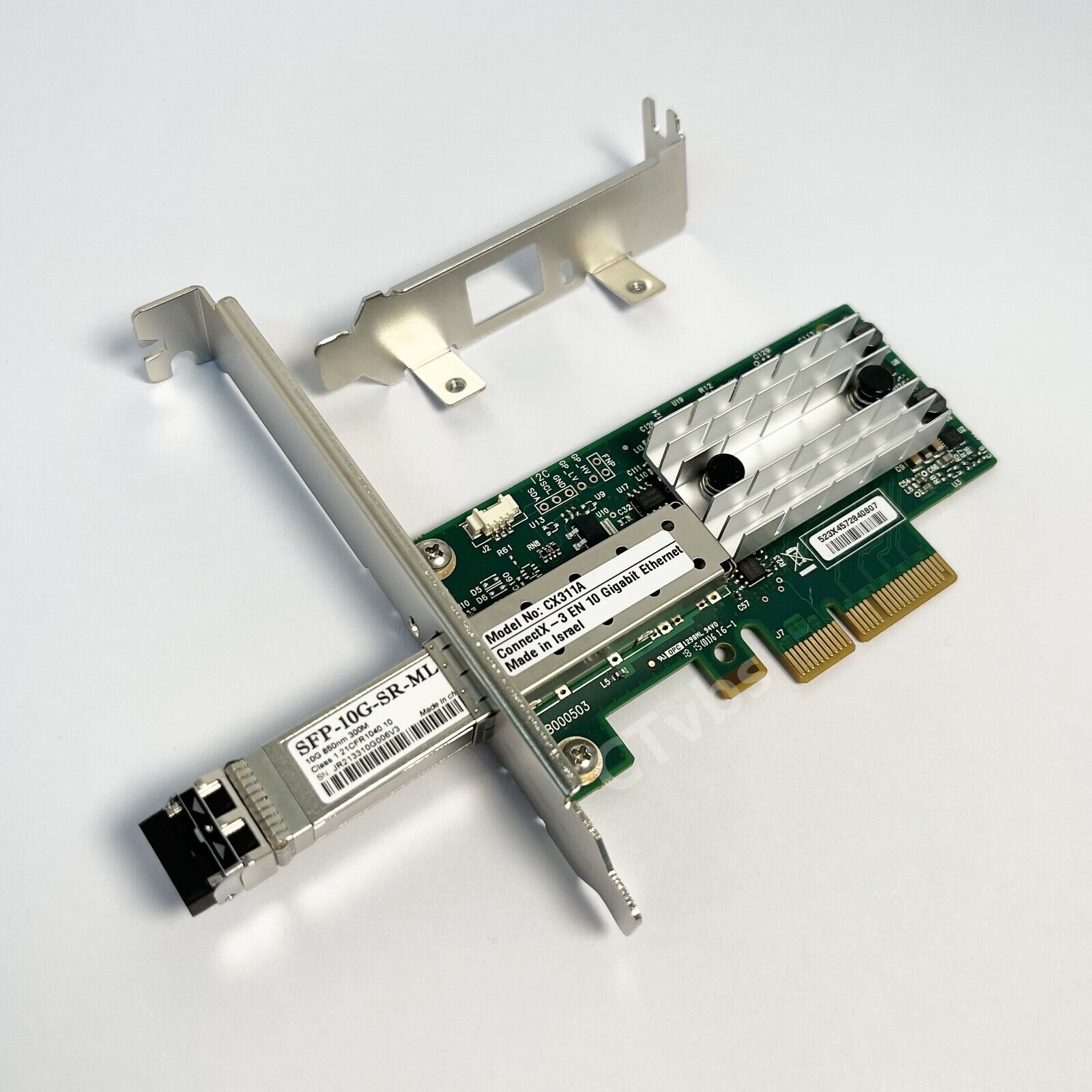 Mellanox MCX311A-XCAT CX311A ConnectX-3 Network Adapter PCIe Card SFP-10G-SR