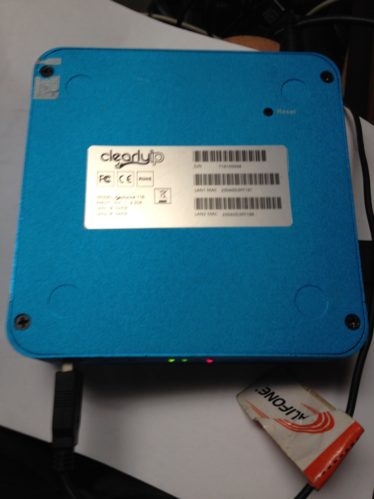 ClearlyIP ... Appliance PBX 716 ... With Power Adapter...USED