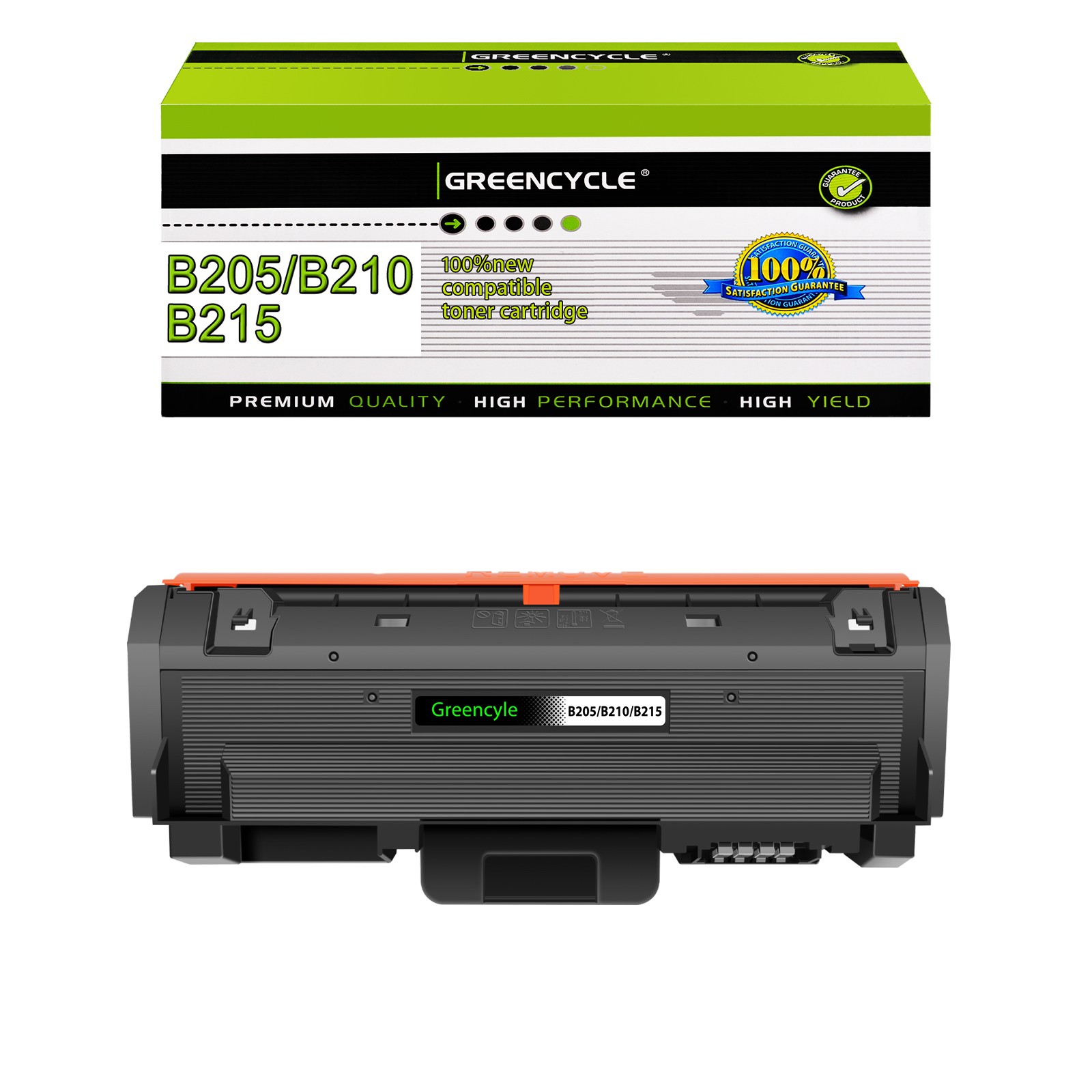 1PK Xerox 106R04347 Black Toner Cartridge Compatible With Xerox B205 B210 B215