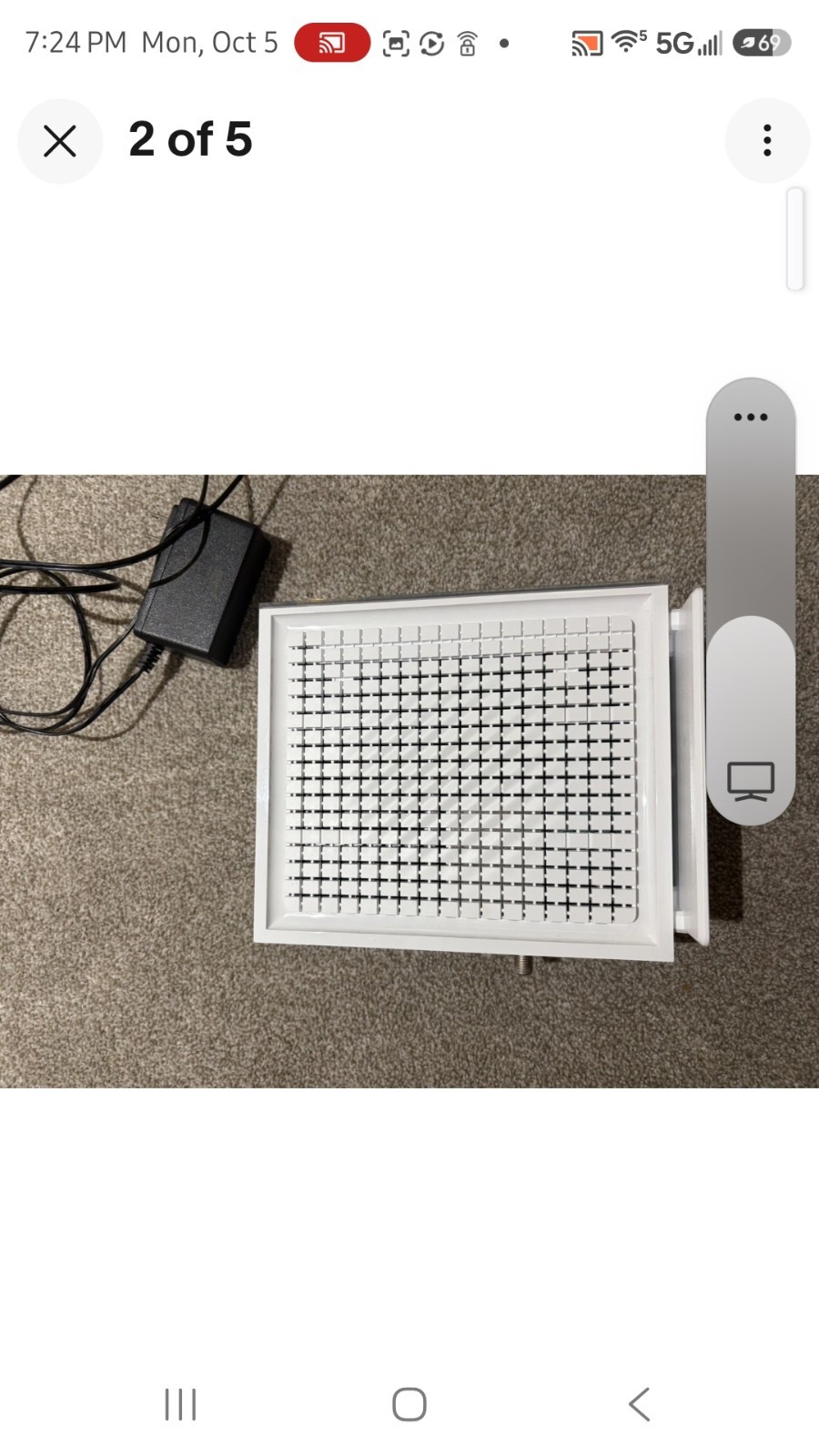 Hitron CODA56 Cable Modem - DOCSIS 3.1 - 2.5Gbps - Xfinity, Spectrum, Cox