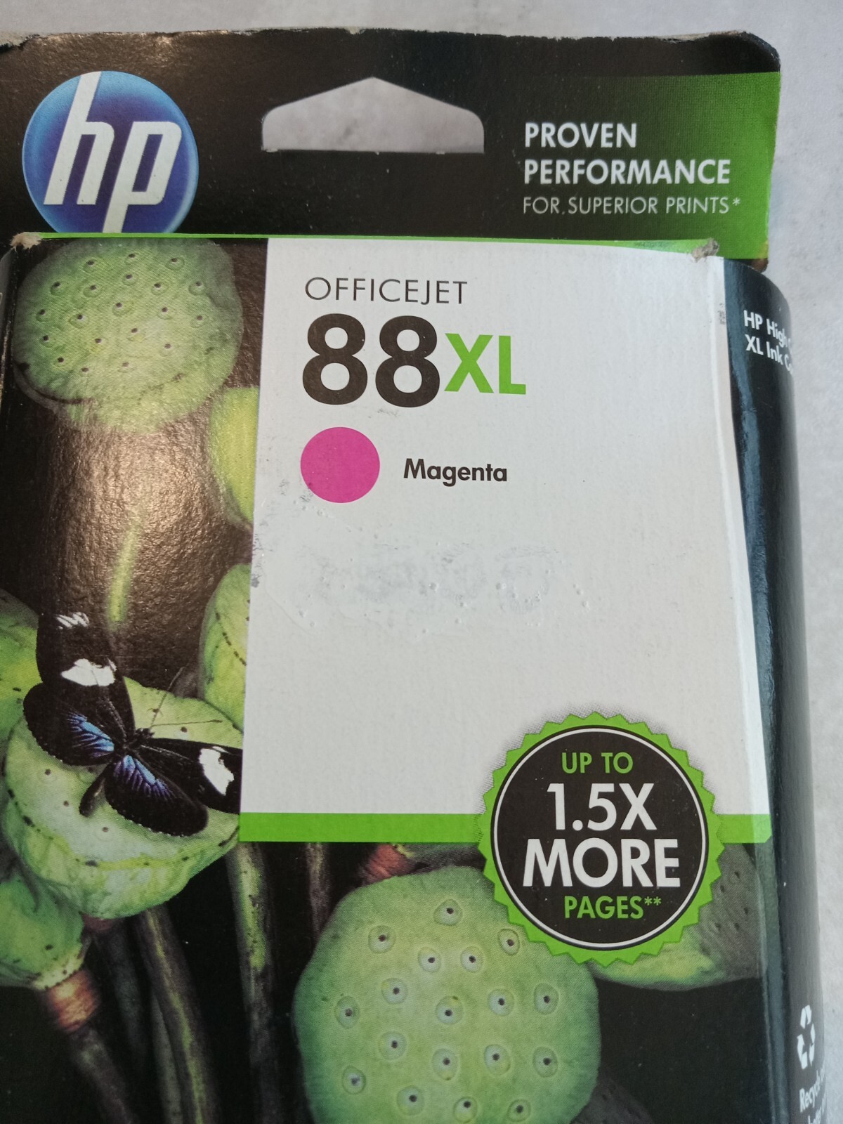 Genuine New HP 88XL OfficeJet Magenta Ink Cartridge C9392AN Exp. 10/2015