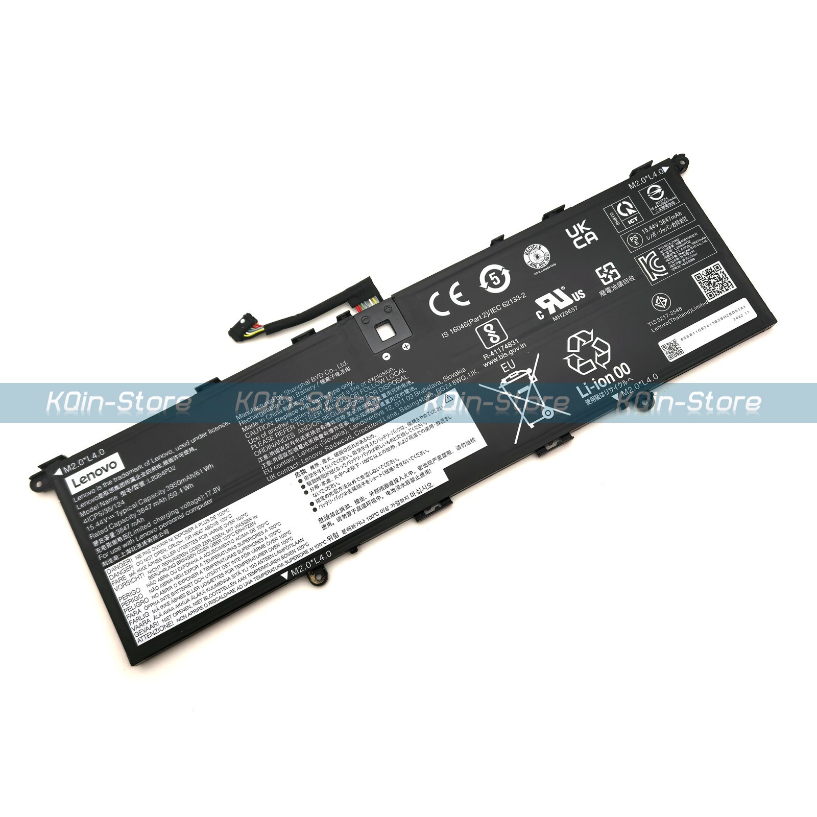 Genuine L20B4PD2 L20C4PD2 L20D4PD2 OEM Battery for Lenovo ThinkBook 14P G2 ACH