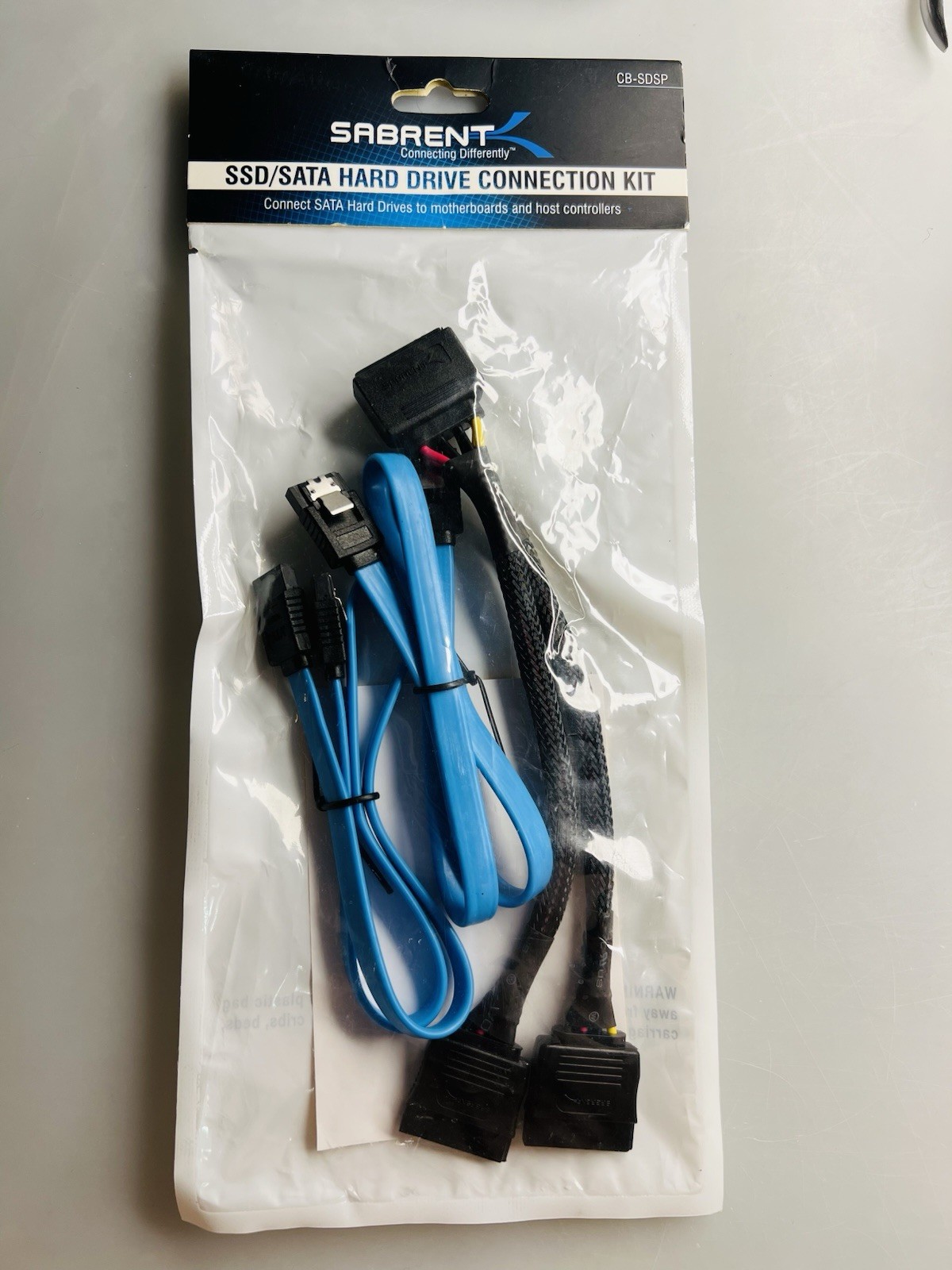 Sabrent SSD/Sata Hard Drive Connection Kit Model CB-SDSP (Brand New Sealed)