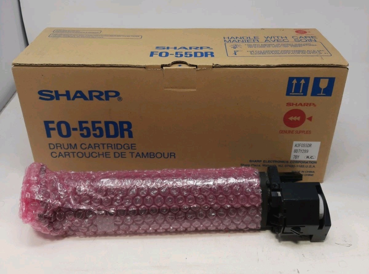 Sharp FO-55DR Drum Cartridge OEM Black Imaging Unit 20K Open Box/inner