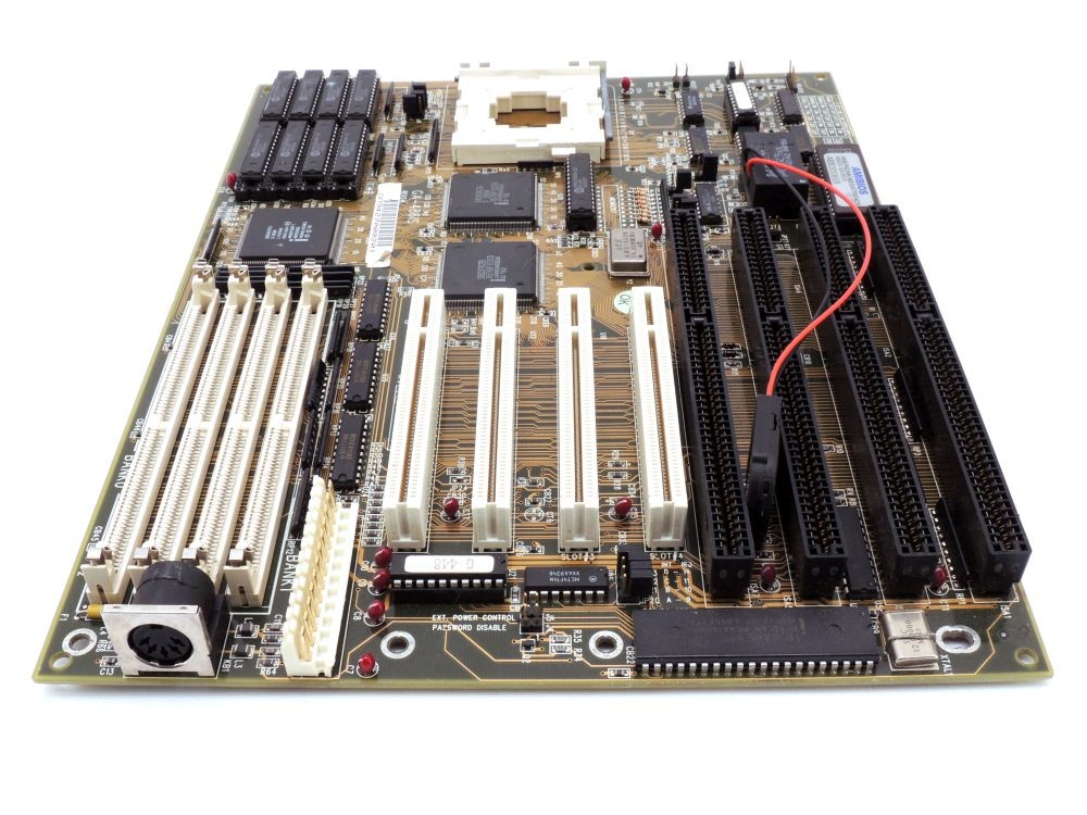 Gigabyte GA-486IS Vintage Motherboard Socket 3 PGA237 Mainboard Intel Chip 256KB
