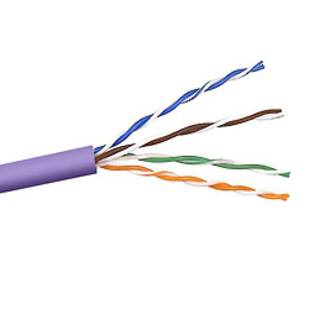 BELKIN INTERNATIONAL INC A7J304-1000-PUR Patch Cable Bare Wire 1000 Ft Utp Cat
