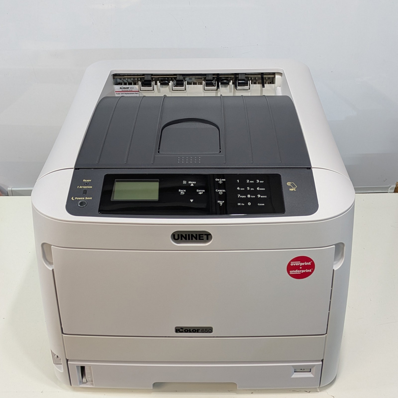 UNINET iColor 650 Digital Color + White Toner Printer + Rip + SmartCut + Toners