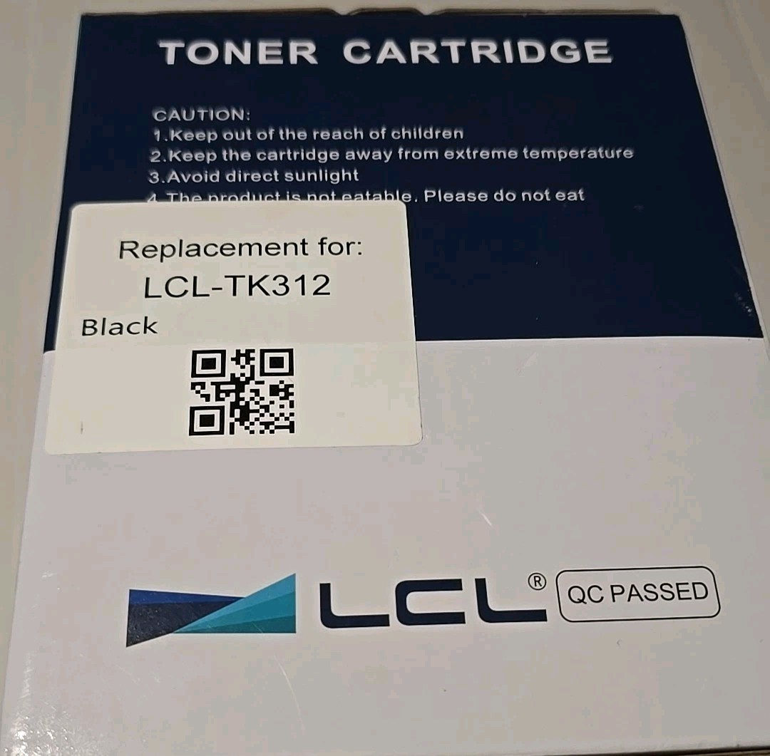 LCL TK312 Black Toner for Kyocera TK-312 Printer Ink Toner Replacement