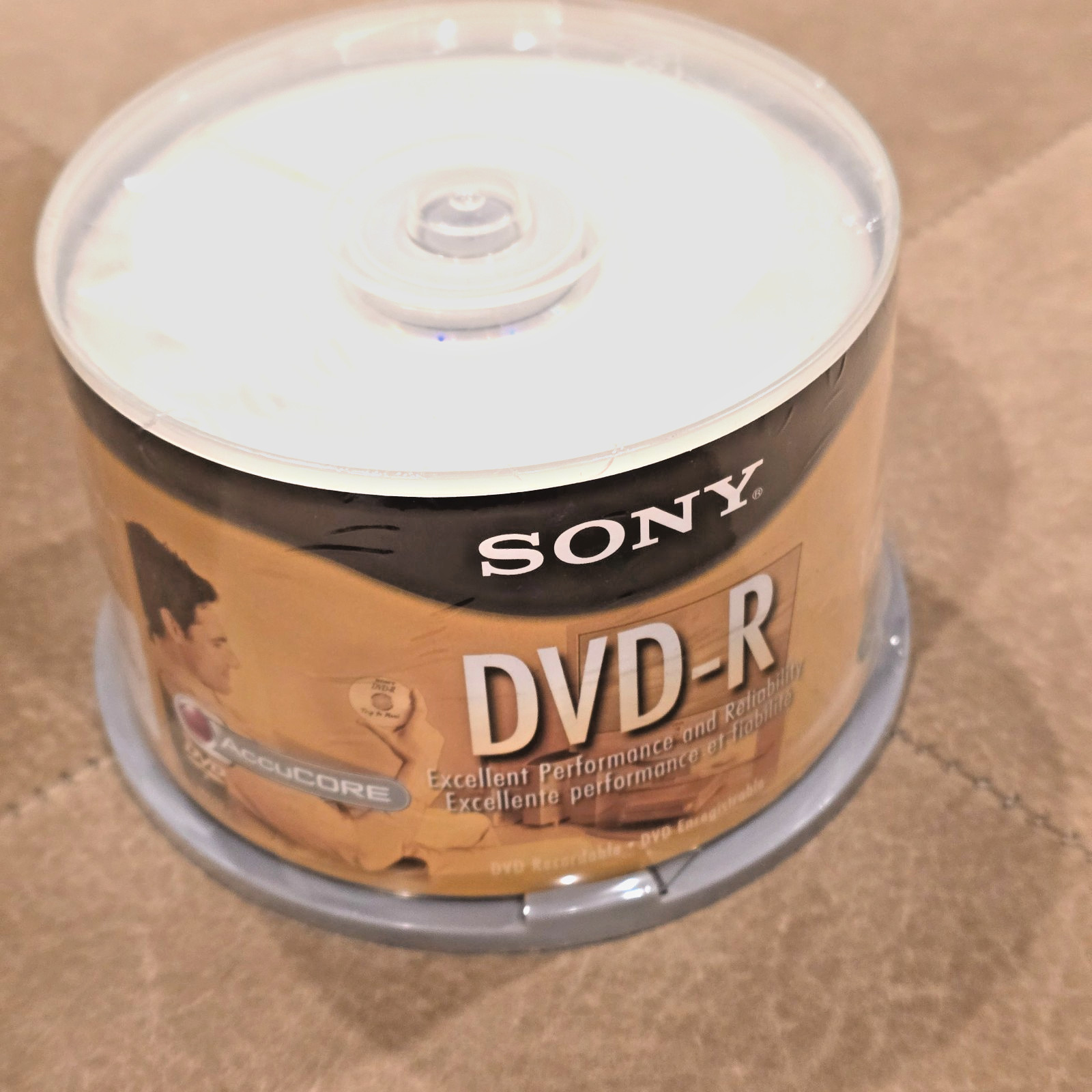 Sony AccuCORE DVD-R 50 Pack (NEW / SEALED)