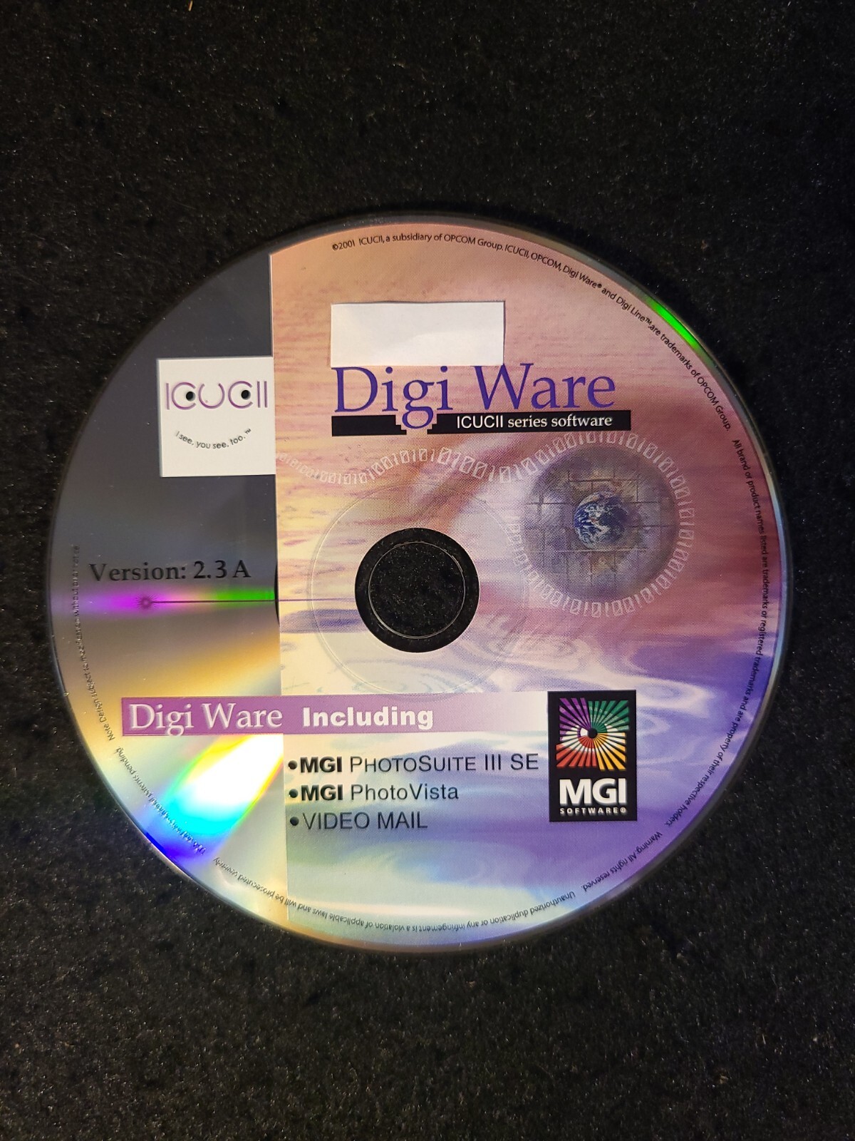 MGI PhotoSuite III 3 MGI Photovista Digi Ware 2001 Video Mail 