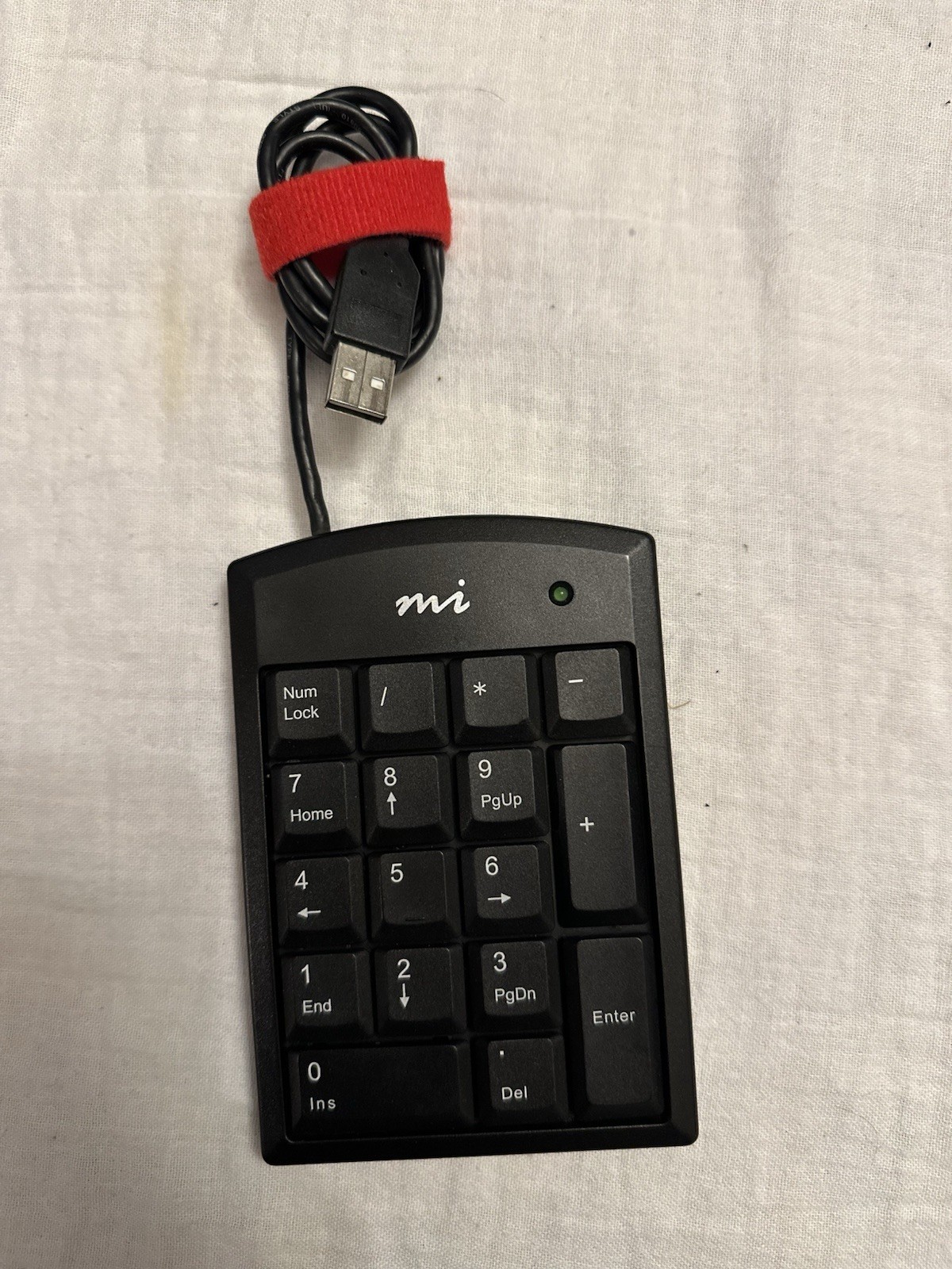 Micro Innovations Numeric Plus Keypad Kp25b 17 Keys Black