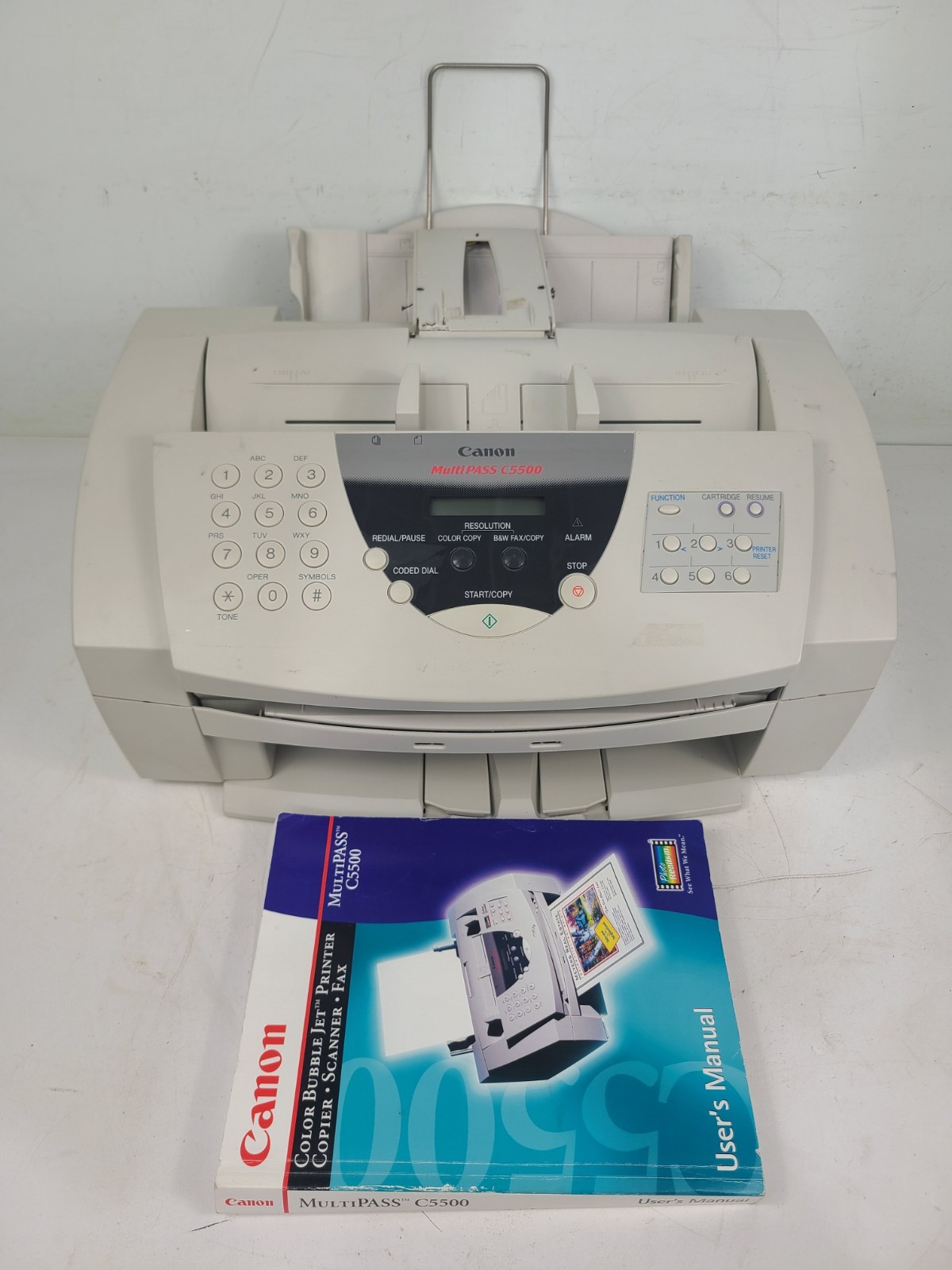 Canon Multipass C5500 All-in-one Printer Scaner Fax Copier Machine (TESTED)
