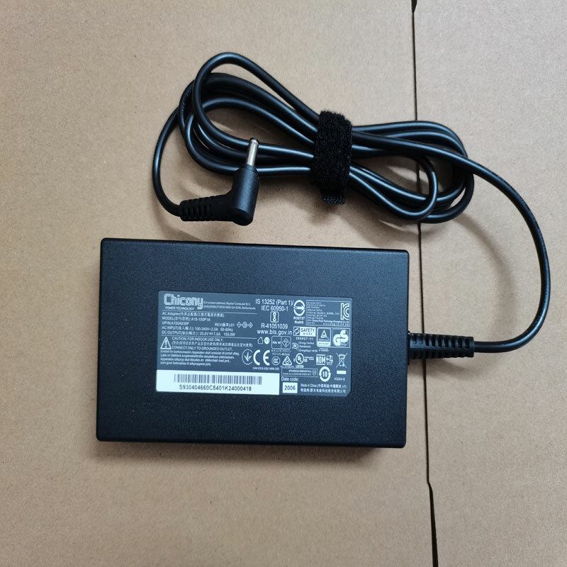 Original Chicony 20V 7.5A A18-150P1A For MSI Katana GF76 11UC-052CA 4.5mm 150W