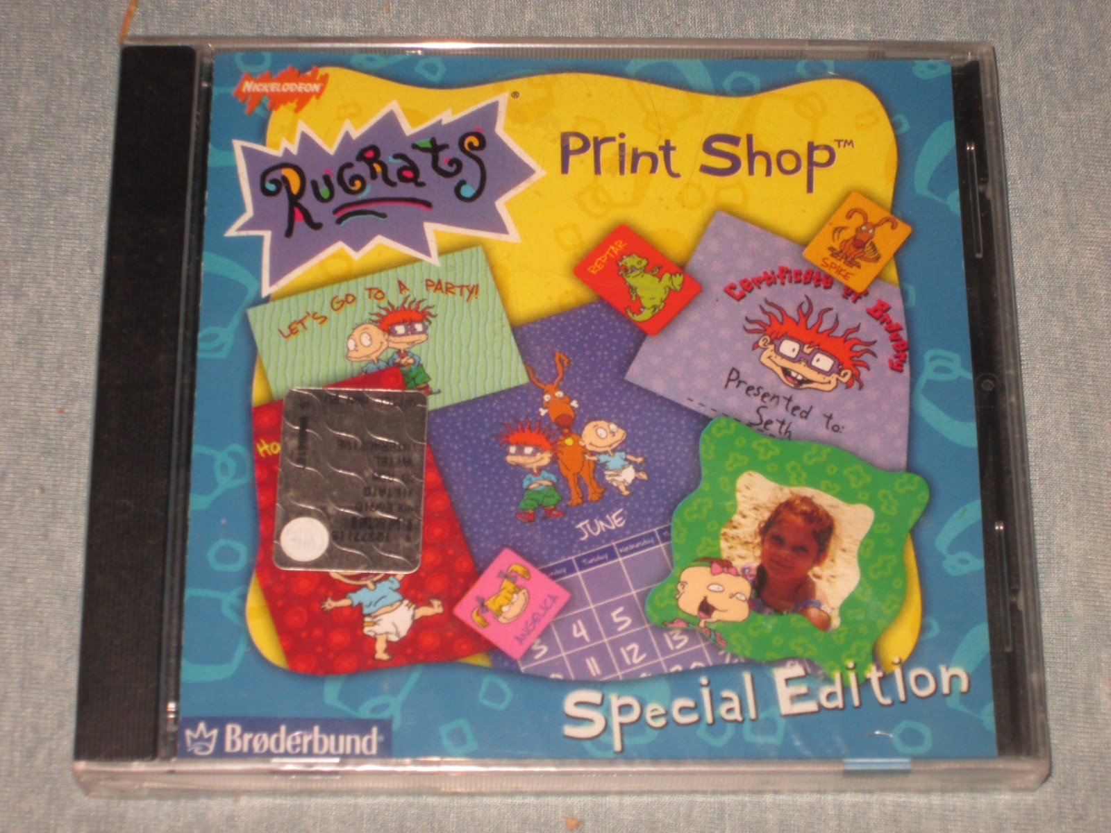 RUGRATS PRINT SHOP SPECIAL EDITION CD ROM  Brand New in Plastic Nickelodeon