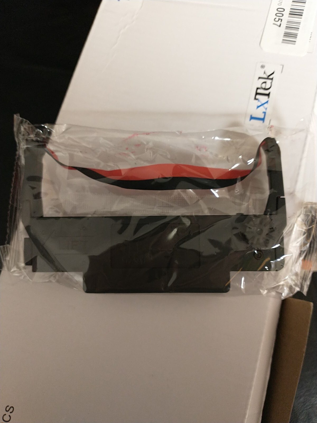 Lxtek ERC-30 ERC-34 ERC-38 Pack Lot 30 Ribbons Black Red Ink Ribbon ERC30