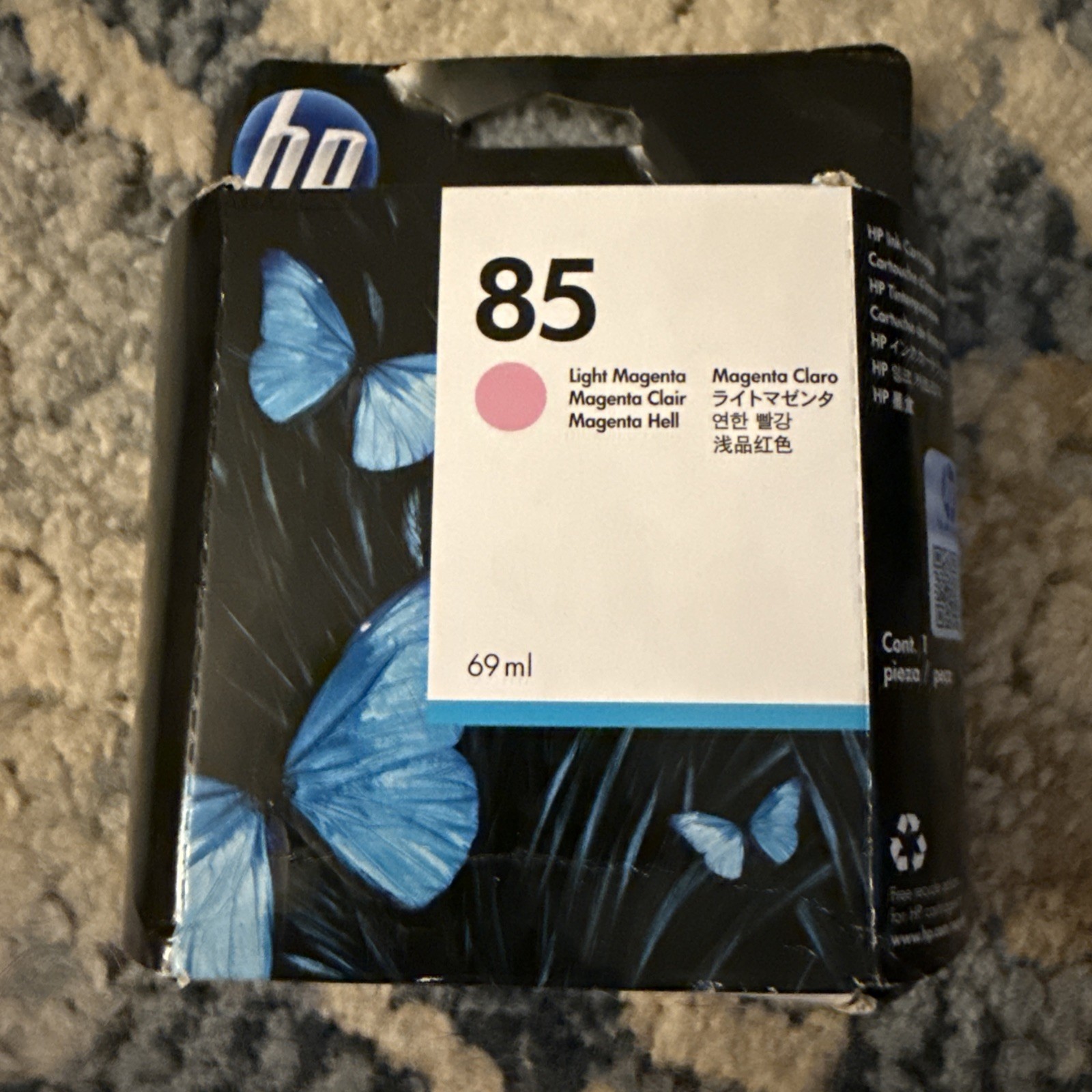 HP 85 Light Magenta Ink Cartridge - 69ml