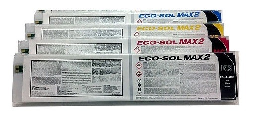 4 x Genuine ROLAND VS-300i VS-540i VS-640i XF-640 XR-640 / 440ml Eco-Sol Max 2