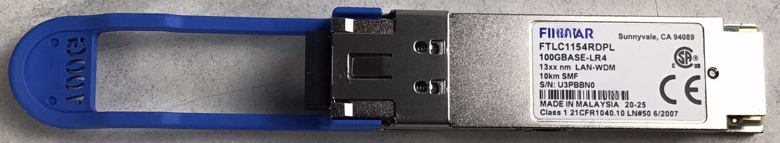 1 pcs NEW for Finisar FTLC1154RDPL 100GBASE-LR4 QSFP28 Transceiver