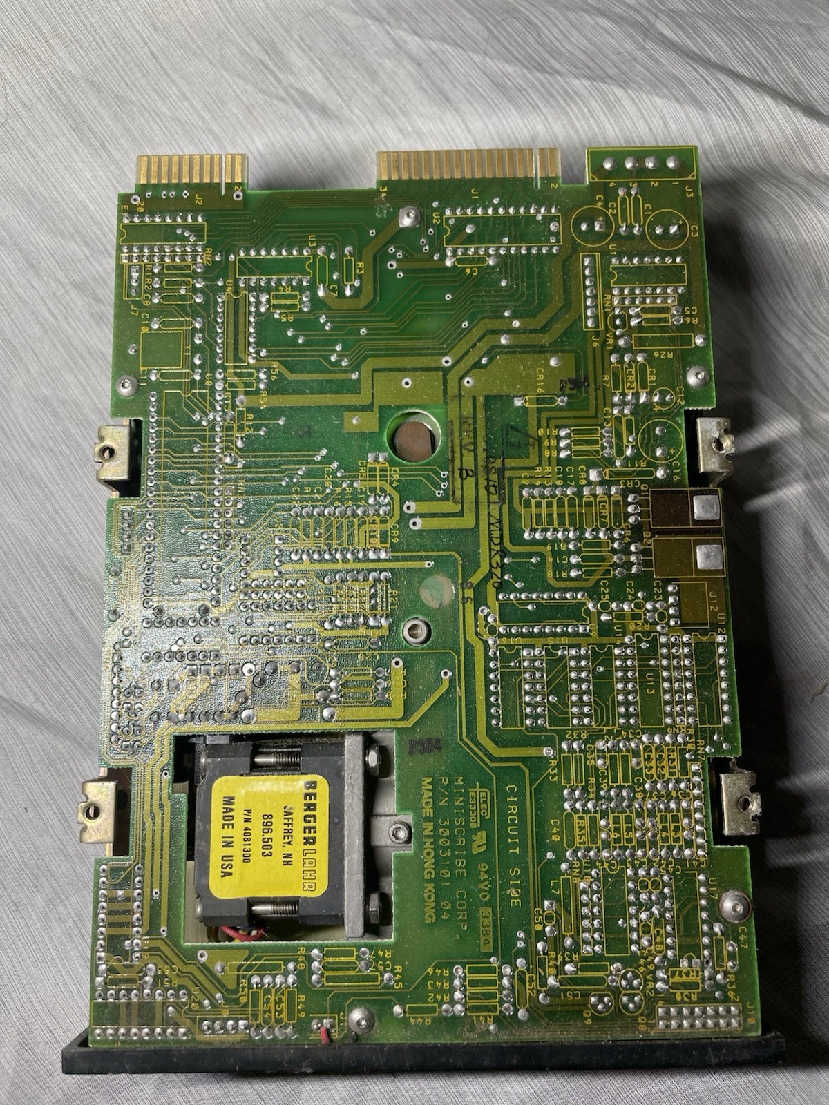 Vintage MiniScribe 3212 10MB 5.25" MFM ST-412 Hard Drive MS III Unteste