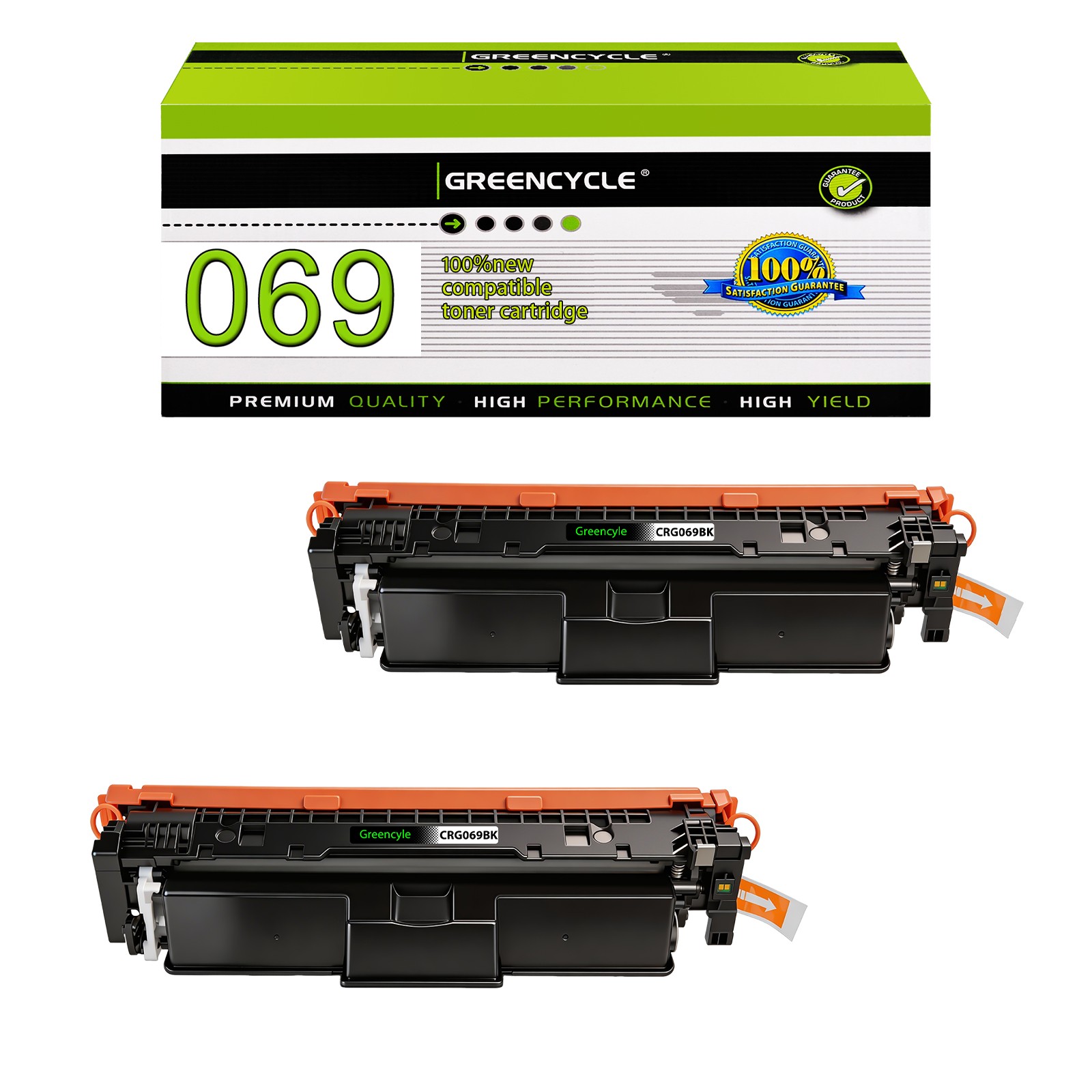2P CRG069 CRG-069 Compatible Toner Cartridge for Canon MF753cdw MF751Cdw MF756Cx