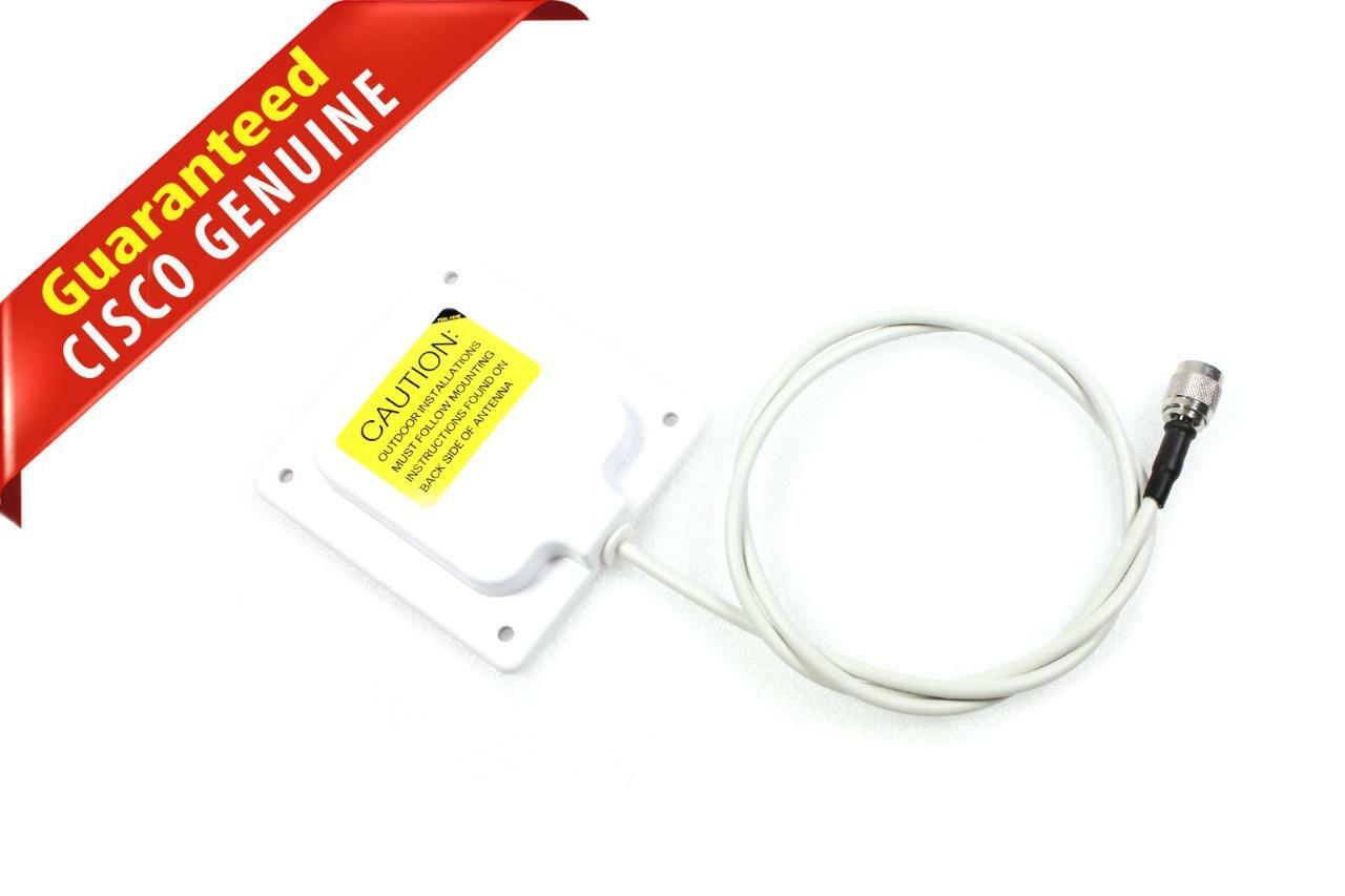 Cisco AIR-ANT2465P-R 2.4GHz, 6.5dBi Diversity Patch Antenna W/ RP-TNC
