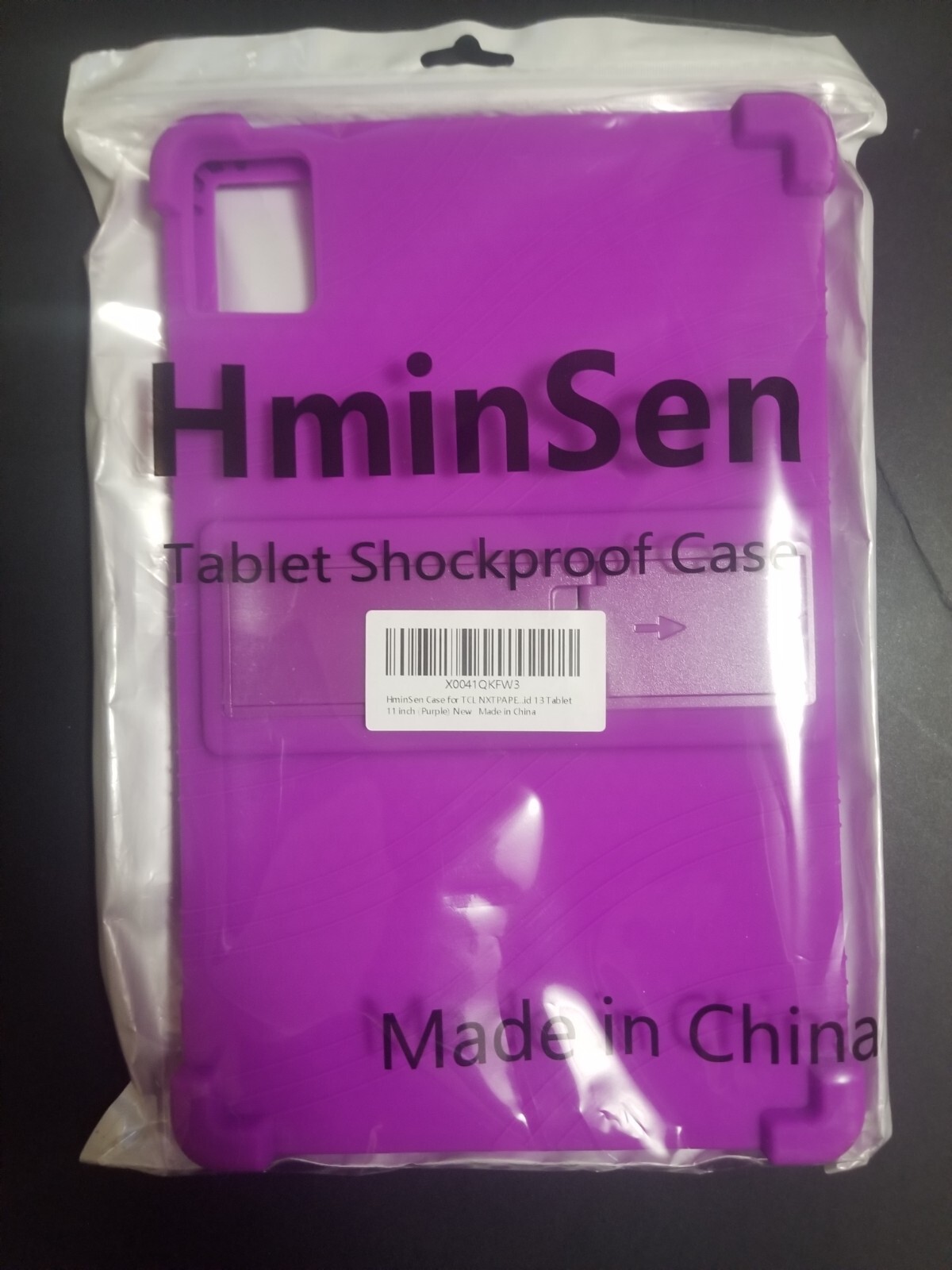 HminSen NEW Case for TCL NXTPAPE 13 Tablet Silicone Shkproof Case Purple 11"