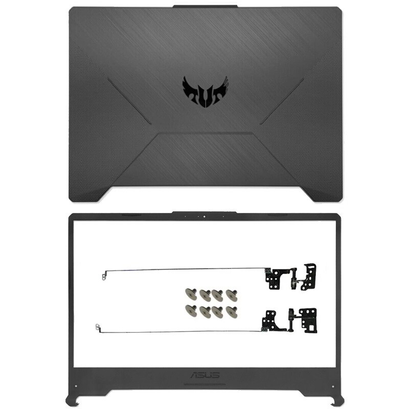 for ASUS TUF Gaming F15 FX506 FX506L 506LH FA506 15.6"LCD Back Cover+Bezel+Hinge