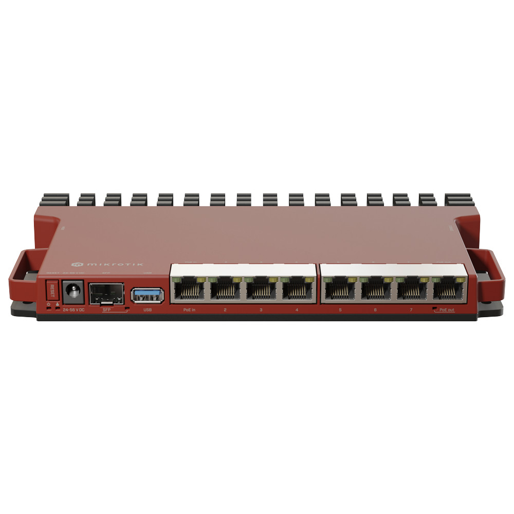 MIKROTIK L009UIGS-RM 8-Port Gigabit Router 2.5G SFP PoE Rackmount