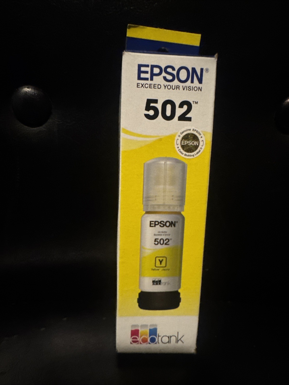 Epson EcoTank Ultra High Capacity Yellow Ink Bottle 502 for ET Printers