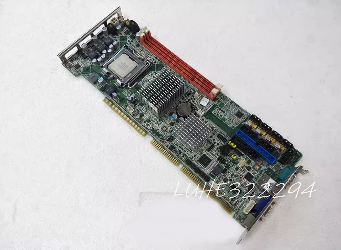 Original PCA-6011 Rev.A1 PCA-6011VG Advantech motherboard with CPU+RAM USED 1PC