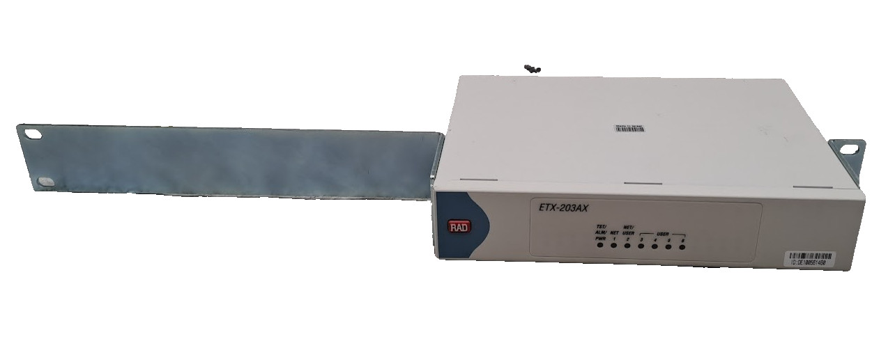 RAD ETX-203AX-TWC/N/GE30/2SFP/2UTP2SFP CARRIER ETHERNET Module W/ ASB-SD-3124-T2