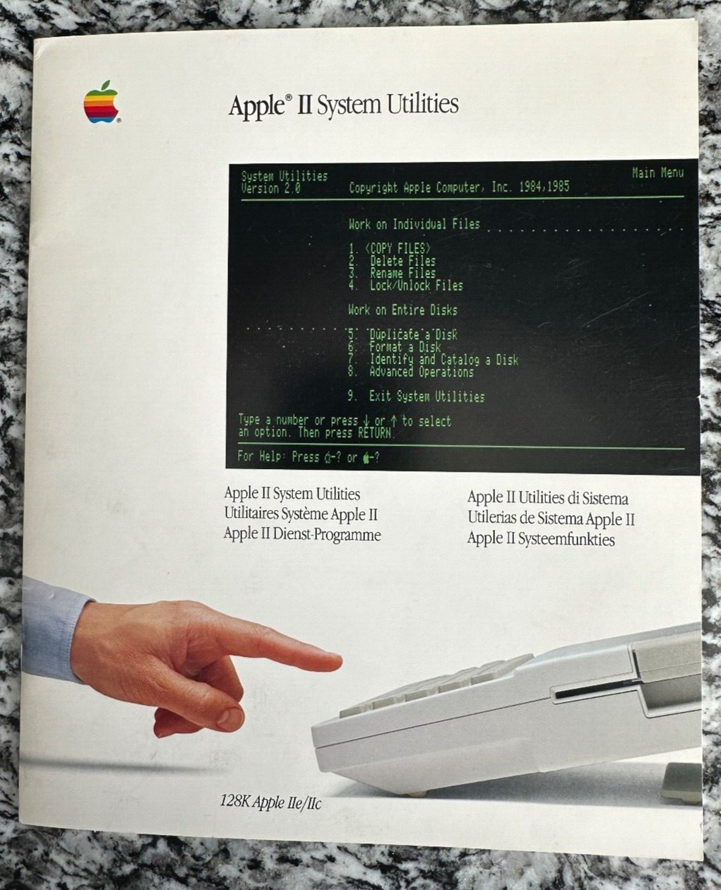 1985 Apple II System Utilities Guide